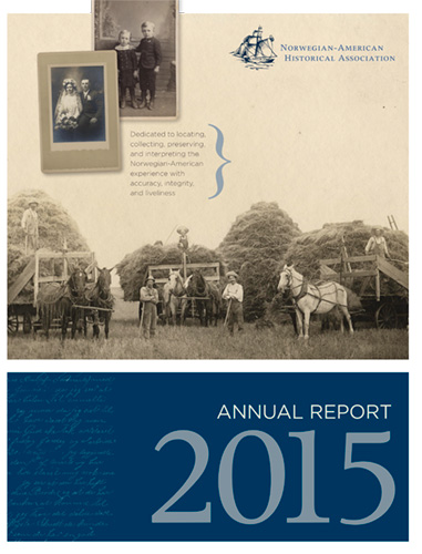 2015 Annual Report cover