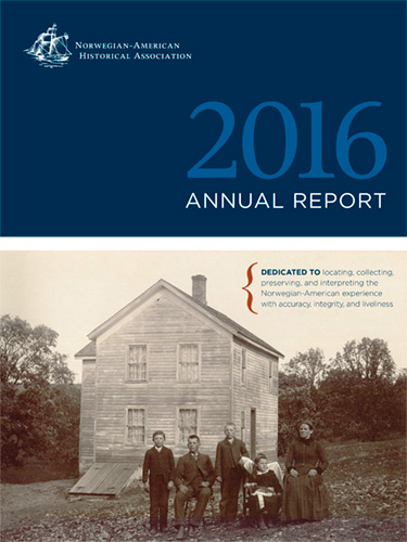 2016 Annual Report cover