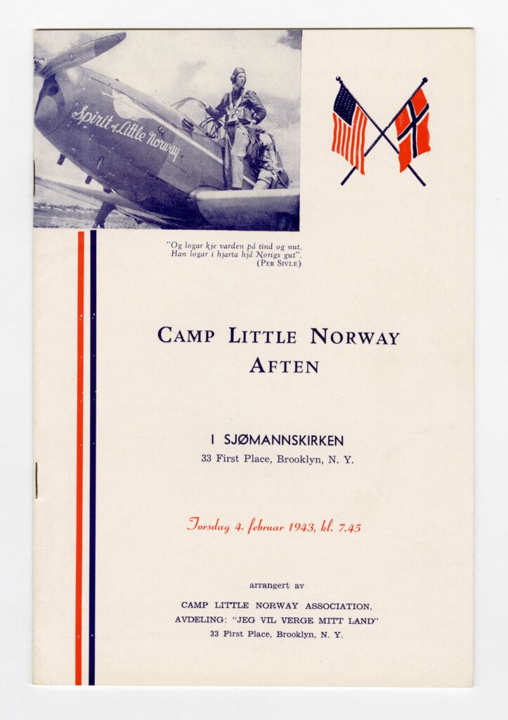 Camp Little Norway Aften, Brooklyn, New York, 1943 February 4